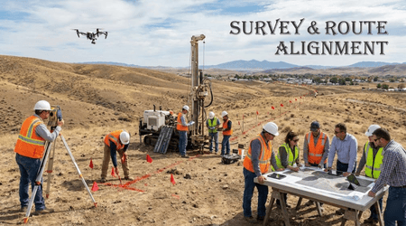 Survey & Route Alignment