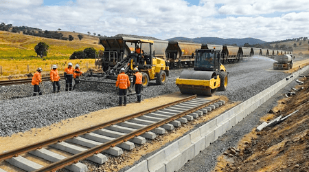 Track Bed & Ballast Preparation
